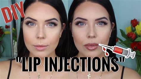 DIY LIP INJECTIONS How To Get Huge Lips At Home In 2 Minutes