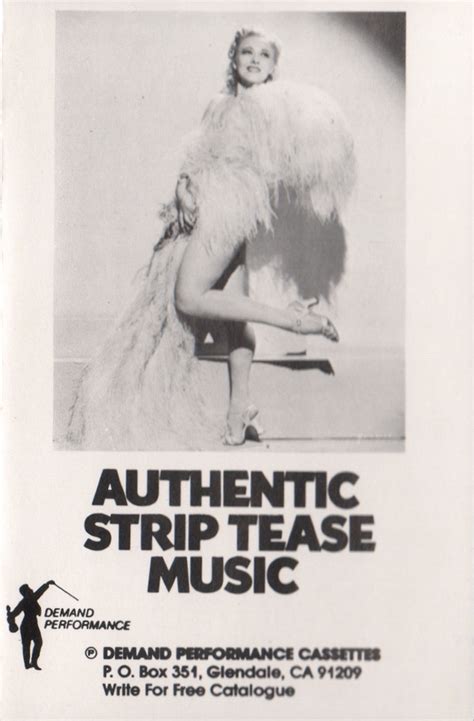 Unknown Artist – Authentic Strip Tease Music (Cassette) - Discogs