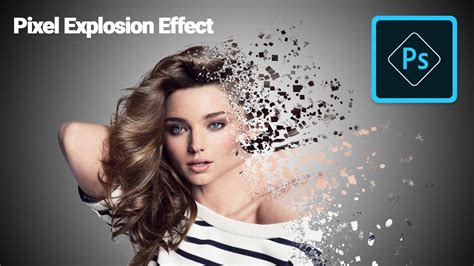 Pixel Explosion Effect In Photoshop Photoshop Hindi Tutorial Youtube