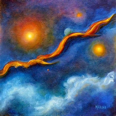 Marina Petro ~ Adventures In Daily Painting Light Bearers Abstract