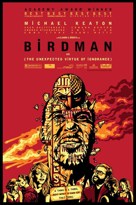 Birdman Birdman Alternative Movie Posters New Movie Posters