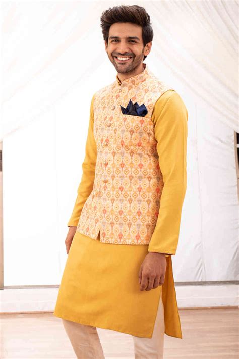8 kurta with jacket ideas for groomsmen to unleash the dapper in you