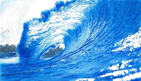 Wave Pencil Drawing By Anil Ayyakutty By Anilayyakutty On Deviantart