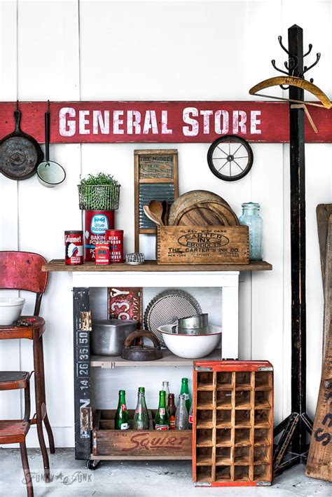 Reclaimed Wood Message Centre And Grocery Signfunky Junk Interiors