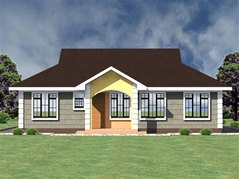 4 Bedroom Bungalow House Plans Kenya Hpd Consult