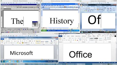 History Of Microsoft Office Timeline Timetoast Timelines