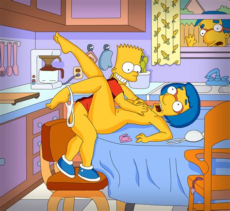 Simpsons Porn Milhouse Van Houten Bart Simpson R Luann