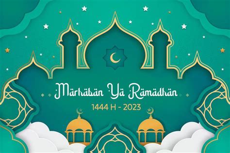 Contoh Tulisan Marhaban Ya Ramadhan 1444 H