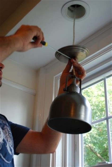 When you turn on a light switch, power goes to the light through get video instructions about kitchens, bathrooms, remodeling, flooring, painting and more. Replace over-sink recessed light with pendant. How-to ...