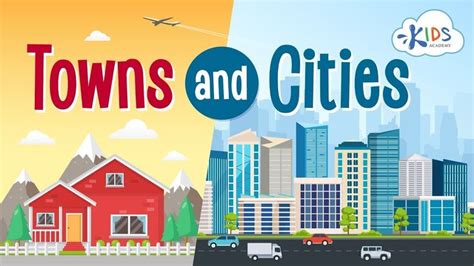 Towns And Cities Learn The Difference Kids Academy Kindergarten