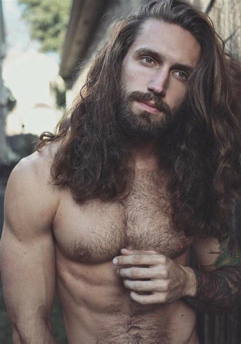 Pin By Mauricio Romero On Beard Tattoo Long Hair Styles Men Long