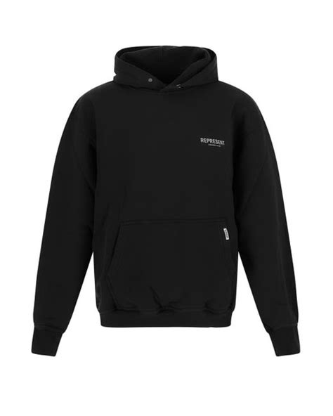 Represent Cotton Owners Club Hoodie In Black For Men Lyst