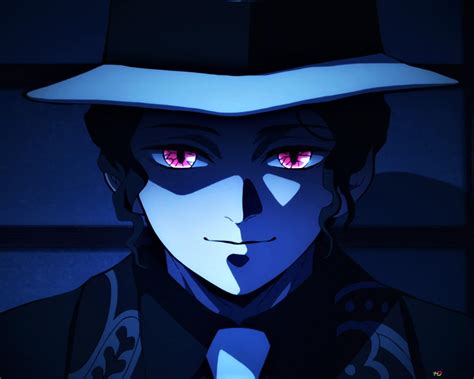 muzan kibutsuji in shadow - demon slayer: kimetsu no yaiba HD wallpaper