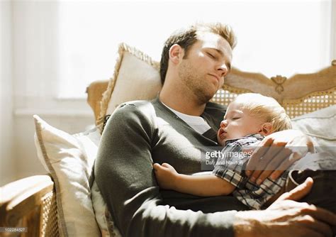 Father Napping With Son On Sofa Dating A Single Dad Single Parenting Single Dads