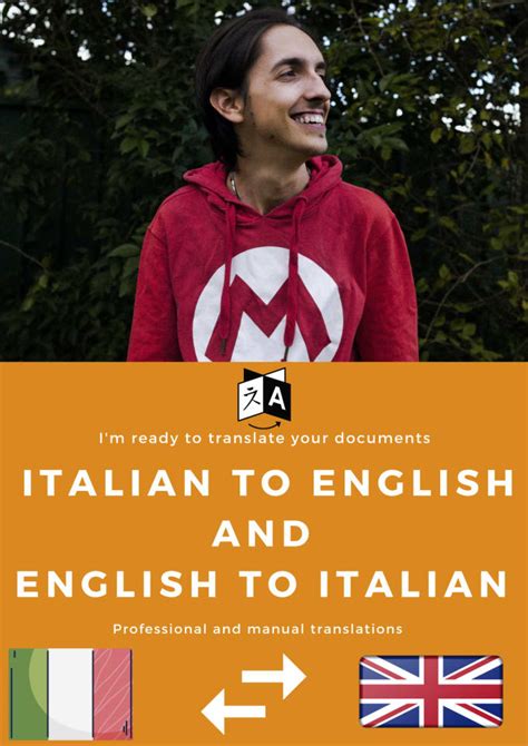 Professionally Translate From Italian To English And Vice Versa By