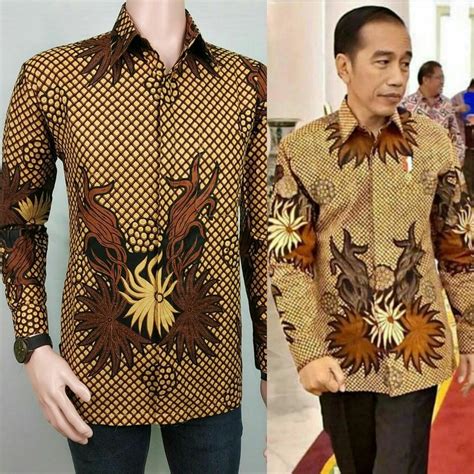 Design Baju Batik Lelaki Terkini Multi Variant Cotton Comfortable Shirt Batik Design Size M