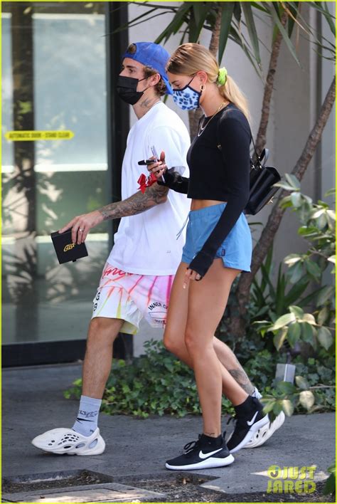 justin bieber holds hands with hailey after a tuesday lunch date photo 1297319 photo gallery