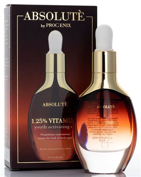 Absolute By Progenix 125 Vitamin C Facial Oil Serum 1 Fl Oz Pure Valley