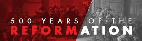 500 Years Of The Reformation Reading For The Glory