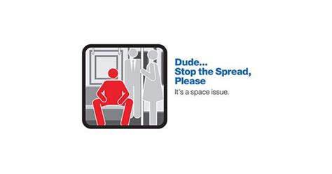 Manspreading Subway Mta Courtesy Campaign