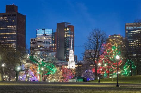 Christmas Lights In Boston Light Shows Displays And Tree Lighting Hey