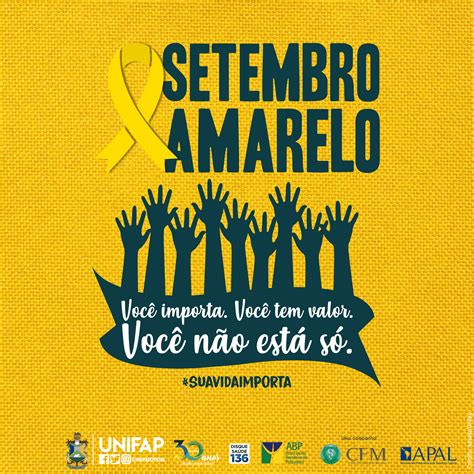 Cartazes Sobre O Setembro Amarelo
