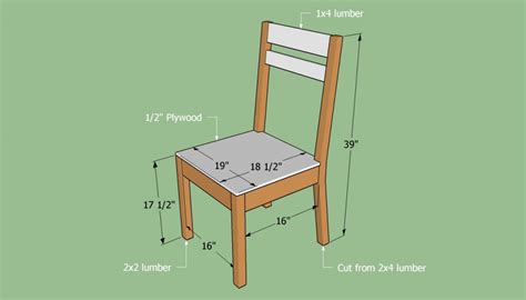 How To Build A Simple Chair Howtospecialist How To Build Step By