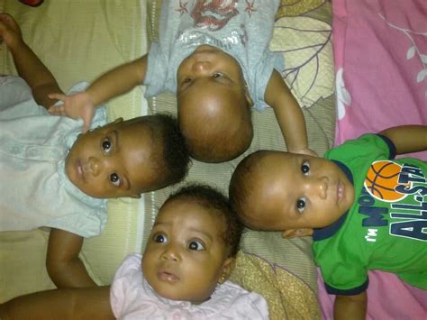 See Photos Of These Beautiful Quadruplets At 7 Photos Information