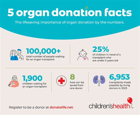 Organ Donation Facts Childrens Health