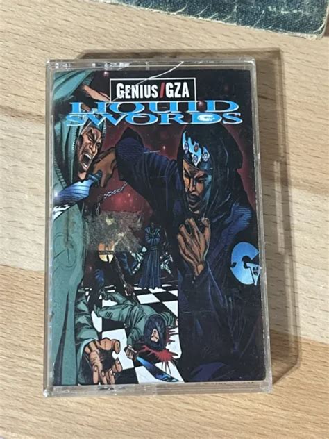 gza the genius liquid swords 1995 cassette tape album wu tang geffen 74 99 picclick