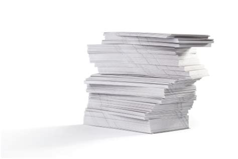 Pile Of Paper Stock Photo Download Image Now Istock