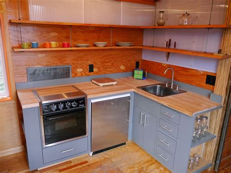 A Great Tiny House Modern Kitchen In The
