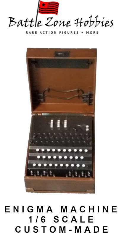 Custom Made 16 Scale Wwii German Enigma Encryptiondecoder Machine