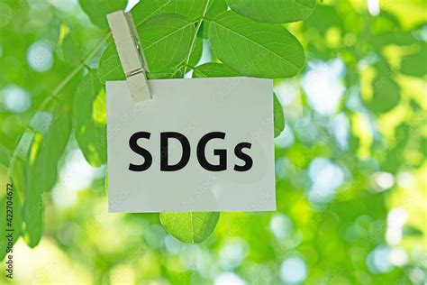 SDGs Stock Photo Adobe Stock