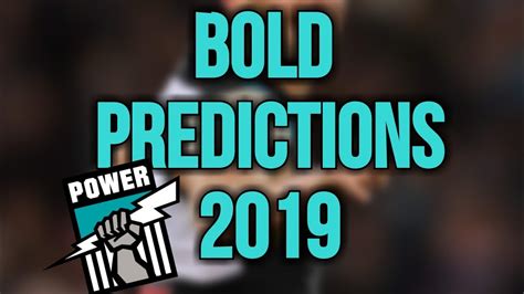 2019 Bold Predictions Youtube