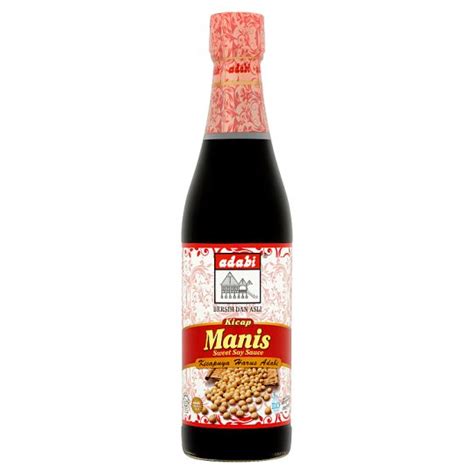 Contextual translation of soy sauce into malay. Adabi Sweet Soy Sauce 660ml