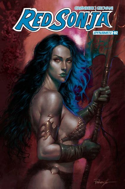 Red Sonja Parrillo Ultraviolet Cover Fresh Comics