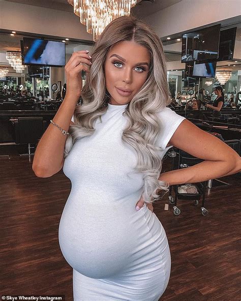 Big Brother Star Skye Wheatley Celebrates Reaching Her Due Date Daily