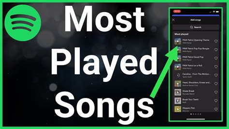 How To See Your Most Played Songs On Spotify Youtube