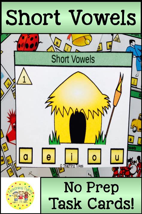 40-vowels-task-cards-for-short-vowels-vowels-vowelactivities-literacycenters-task-cards