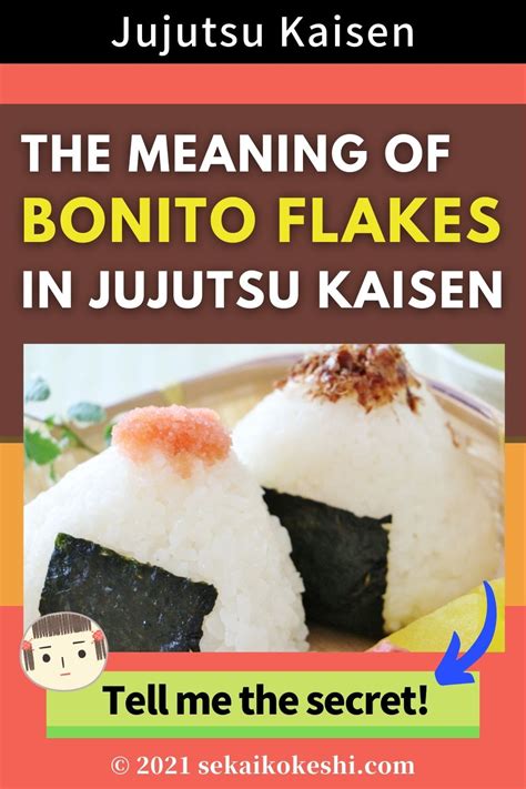 What Does Bonito Flakes Mean In Jujutsu Kaisen