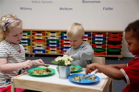 Children Mealtime Elmscot Nantwich Elmscot Group Nurseries
