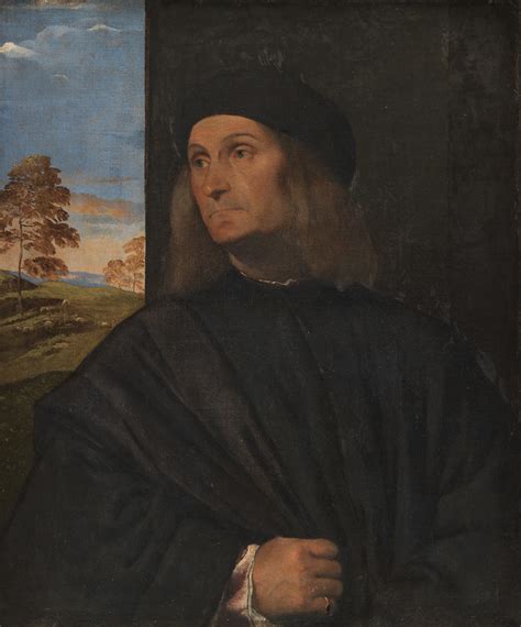 Portrait Of The Venetian Painter Giovanni Bellini 1511 1512 Smk