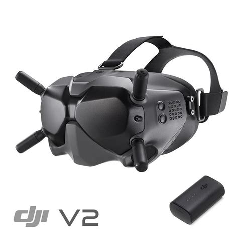 Battery last longer than the mavic and it's controller. DJI FPV Goggles V2