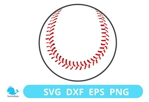 Baseball Stitches Svg Digital File Illustration Cutting Etsy
