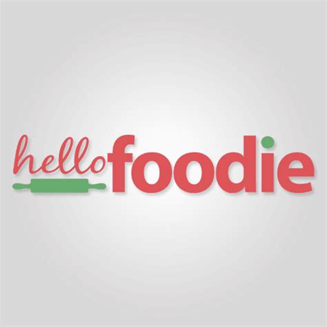 Hello Foodie Logo Design Digital Boutique