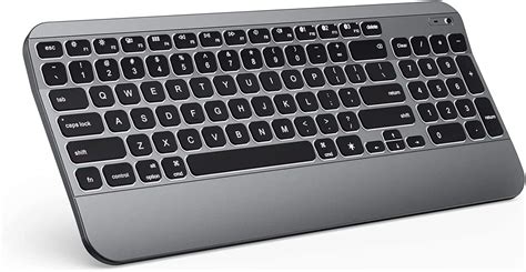 Buy Bluetooth Keyboard For Mac Multi Device Backlit Ergonomic