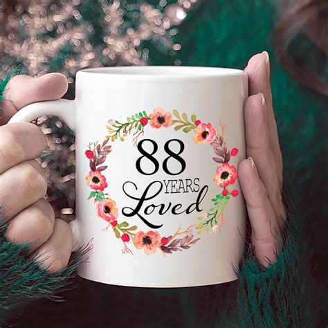 88th Birthday Ts For Women T For 88 Year Old Female Etsy
