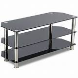 Tv Stands Glass Shelves Pictures