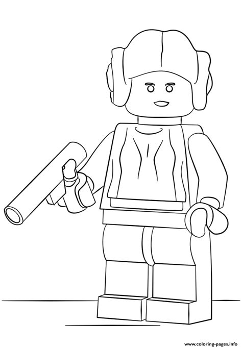 Signup to get the inside scoop from our monthly newsletters. Lego Princess Leia Coloring Pages Printable